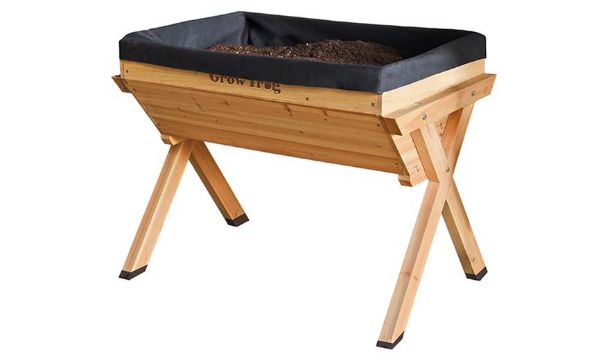 Image 3: Garden Grow Wooden Trug