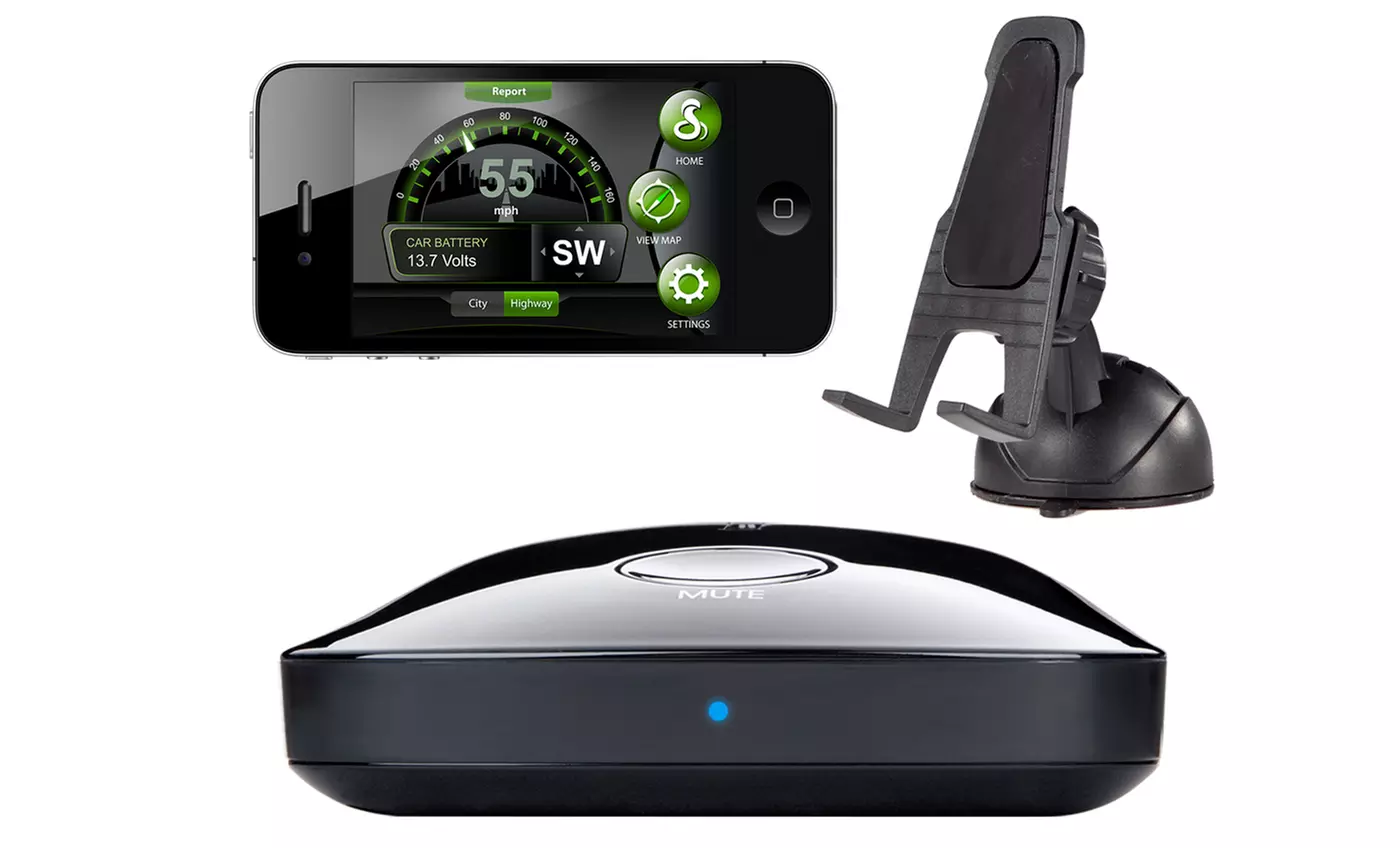 Cobra iRAD 500 iRadar Detection System with iPhone Mount - Primary Image