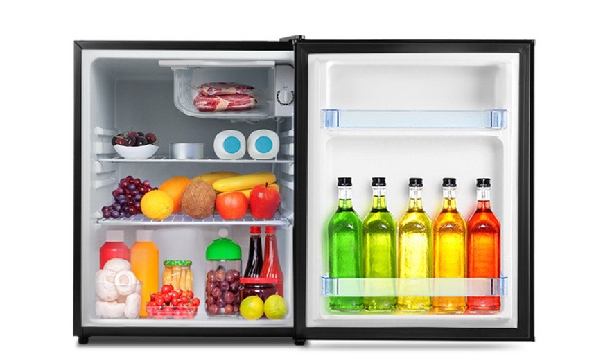 Image 14: Portable or Permanent Bar Black Fridge
