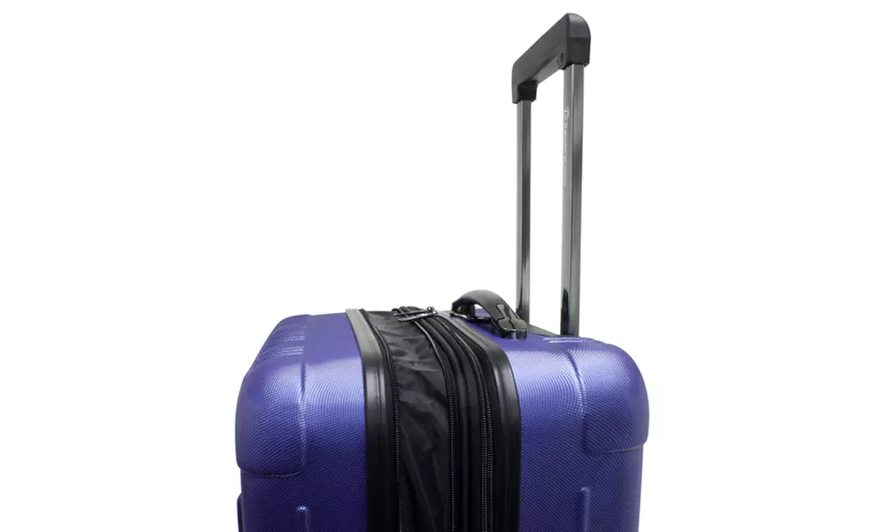 New Luxembourg 2-Piece Carry-On Hard-Sided Luggage Set in Blue - Second Medium