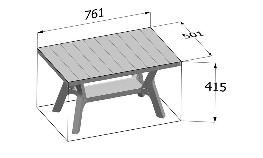 Image 9: Polly Furniture Set / Polly Outdoor Furniture Set