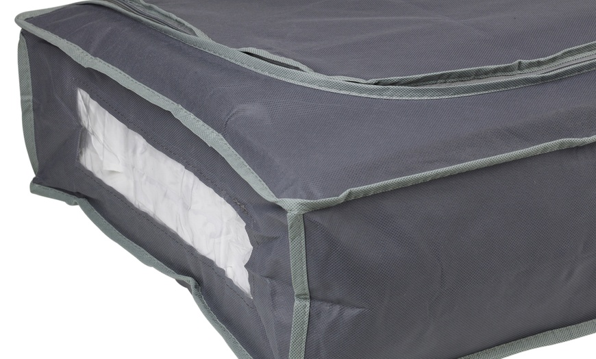 Image 2: Large Dark Grey Underbed Storage