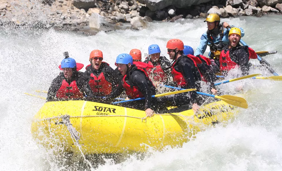 Whitewater Rafting Adventure from Wet & Wild Elaho Exhilarator Rafting (Up to 43% Off). Six Options Available.   - Second Medium