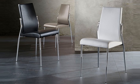 Set di 4 sedie Margò disponibili in 3 colori