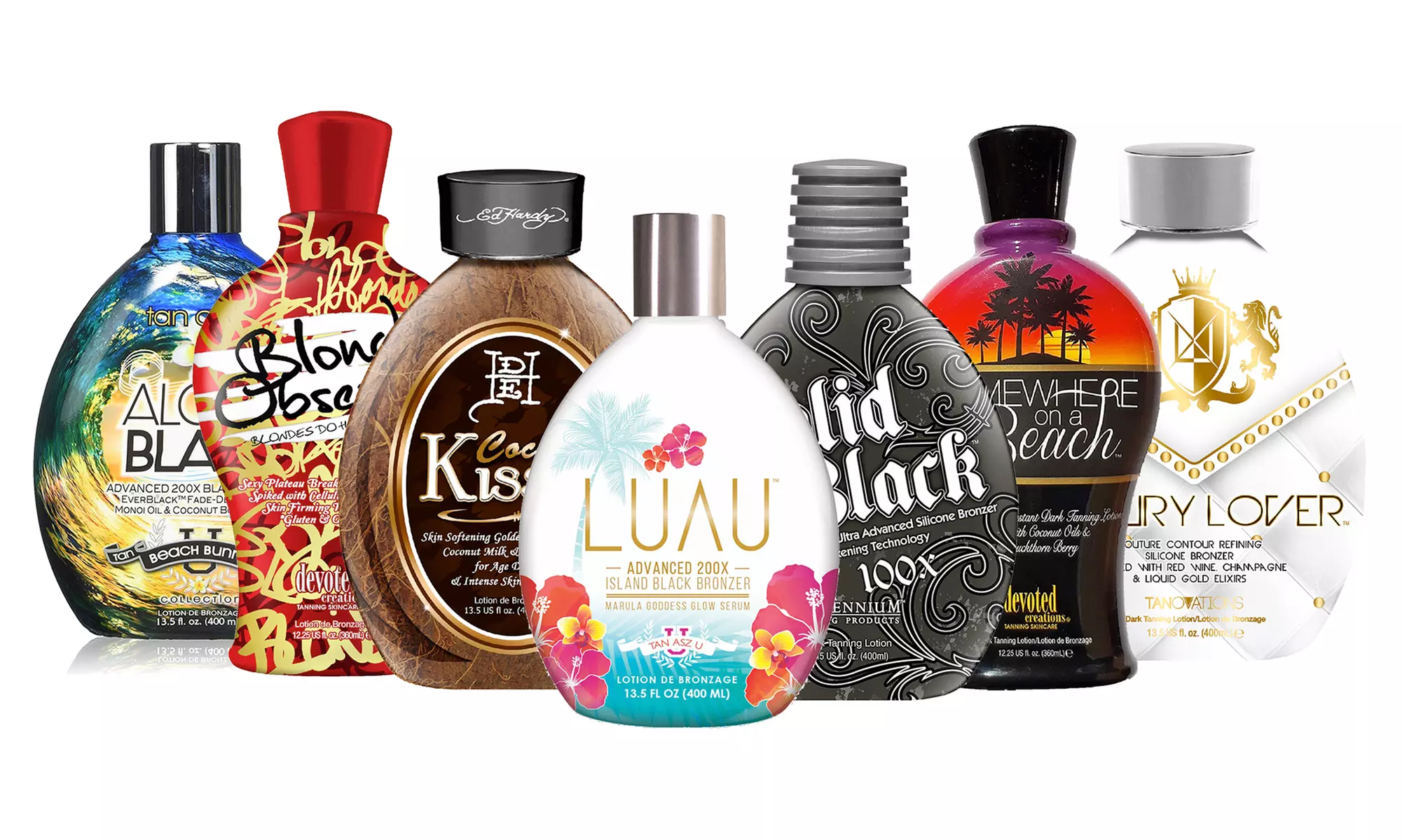 Dive Into the Sun Tanning Lotions. Multiple Options Available. - Primary Image