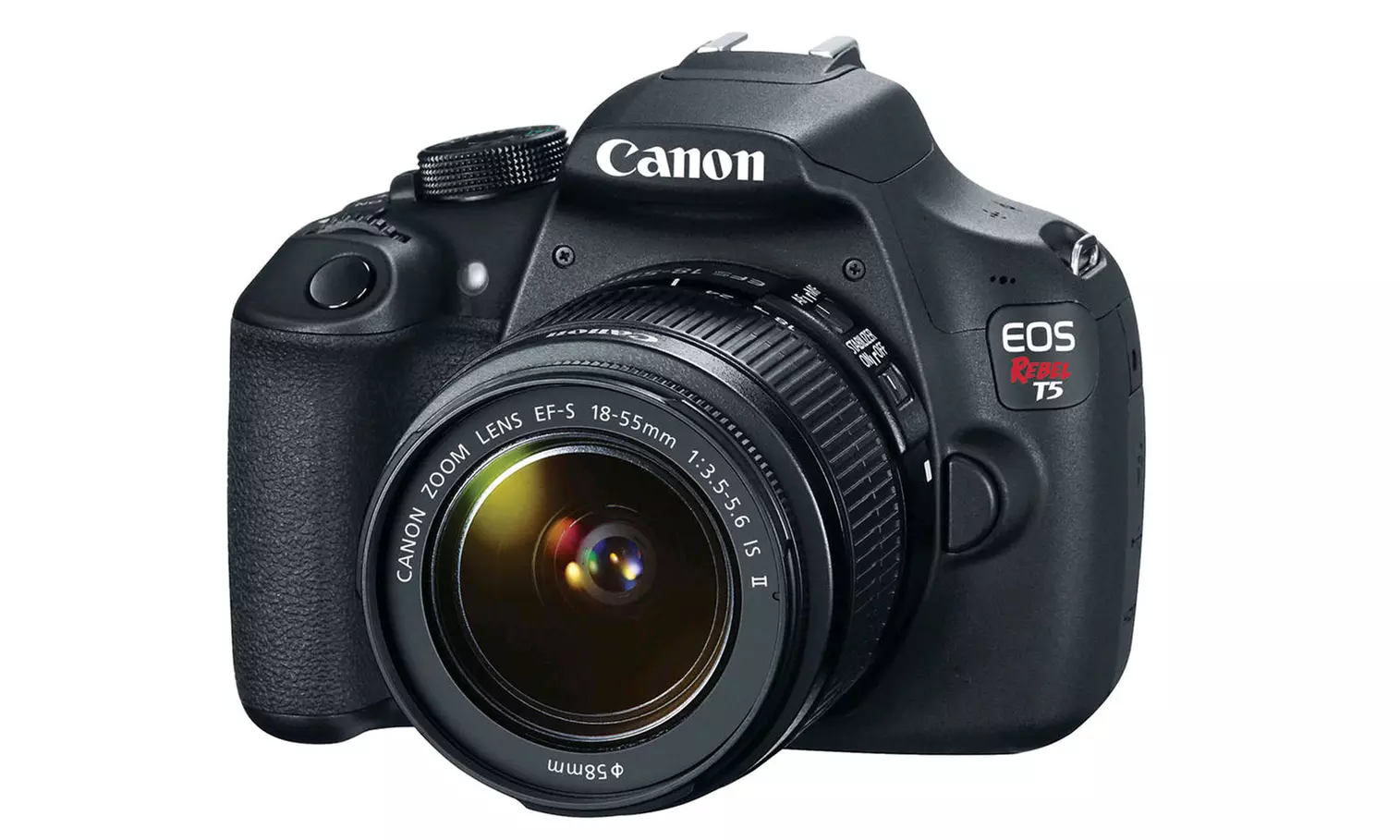 Canon EOS Rebel T5 18MP DSLR and Lens Bundles - Primary Image