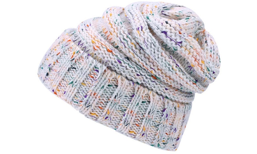 Image 7: Unisex Slouchy Beanie Hat