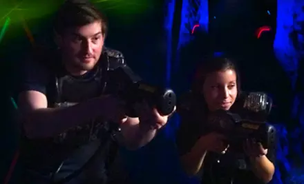  Laser-Tag and Bumper-Car Sessions for Two, Four, or Six at Adventure Racing in Queensbury (Up to 59% Off) - Primary Image