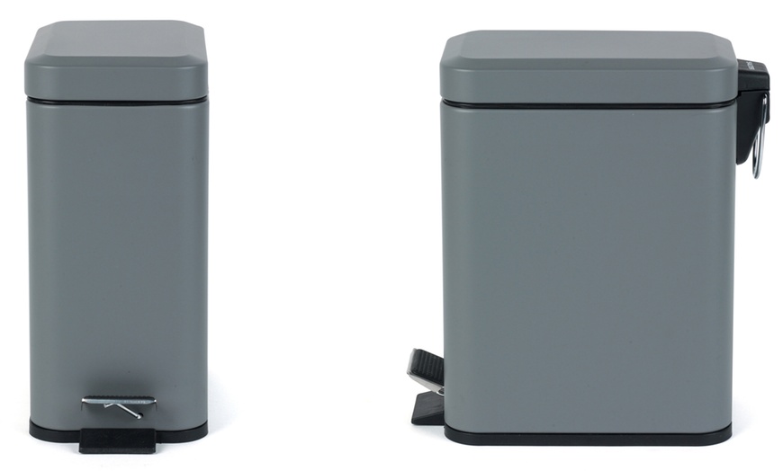 Image 2: Salter Rectangular Pedal Bin