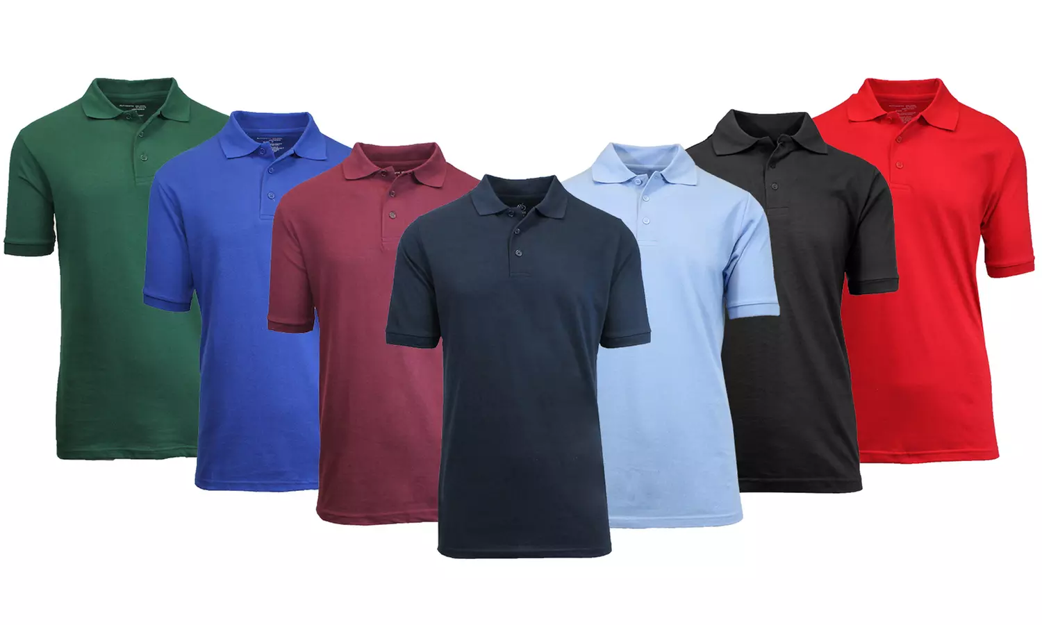 Men's Short-Sleeve Piqué Polo Shirt (S-3XL) - Primary Image