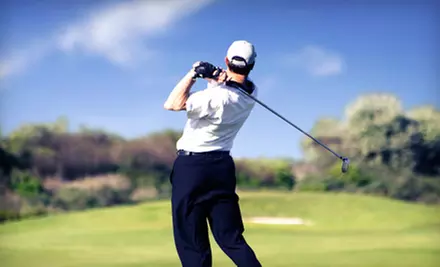 $8 for Four Small Buckets of Range Balls at Highway 58 Golf Range ($16 Value) - Primary Image