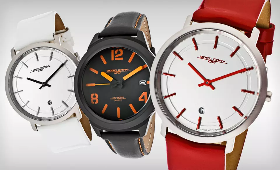 Jorg Grey Men’s Watches (Up to 82% Off). 10 Options Available. Free Shipping and Free Returns. - Primary Image