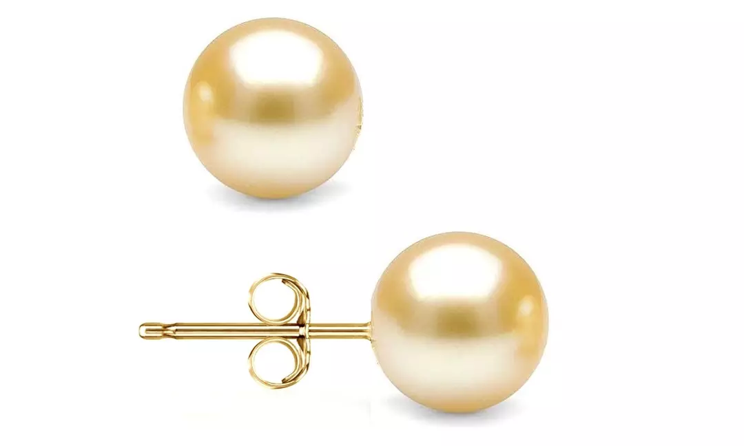 Swarovski Elements Pearls with Solid 14K Gold Backings - Second Medium