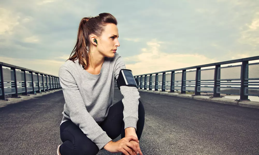 SoundBot SB561 Stereo Bluetooth 4.0 Sports Earbuds with HD Acoustic Sound - Second Medium