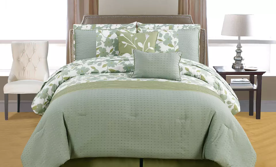 Duck River Textile Leila 10-Piece Oversized-Comforter Set (Up to 69% Off). Multiple Options. Free Shipping & Returns. - Primary Image
