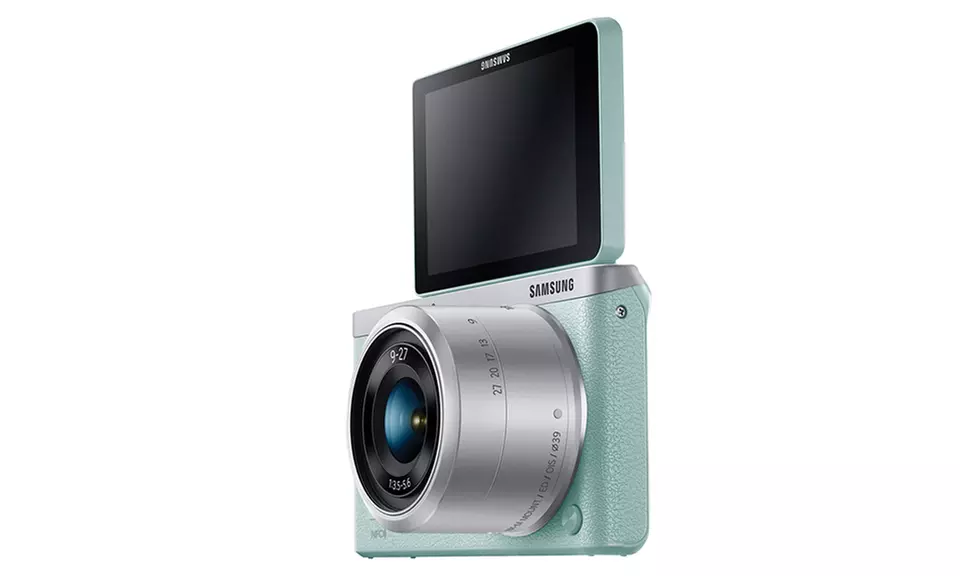 Samsung NX Mini EV-NXF1ZZB1IUS Mirrorless 20.5MP 1080p Digital Camera (Refurbished) - Second Medium