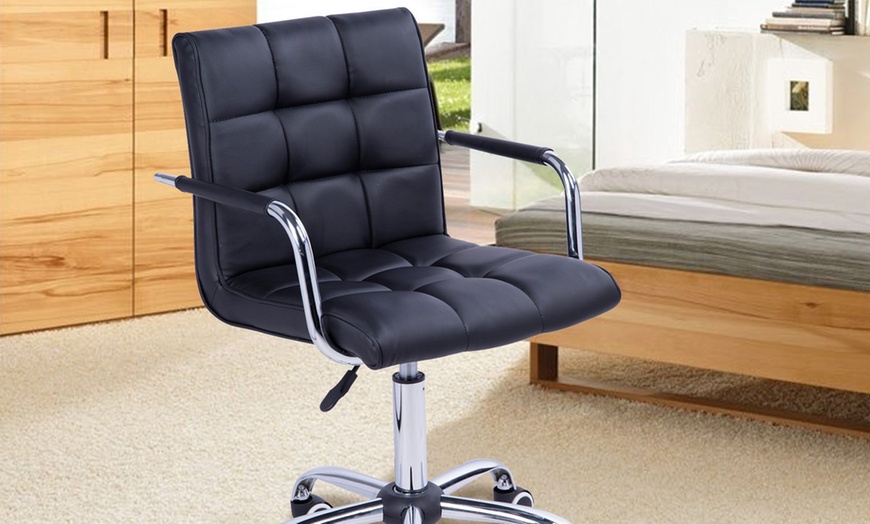 Image 1: Homcom Office Chair