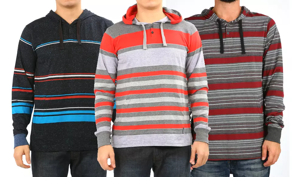 Micros Men's Knit Hoodies. Four Styles Available. Free Returns. - Primary Image