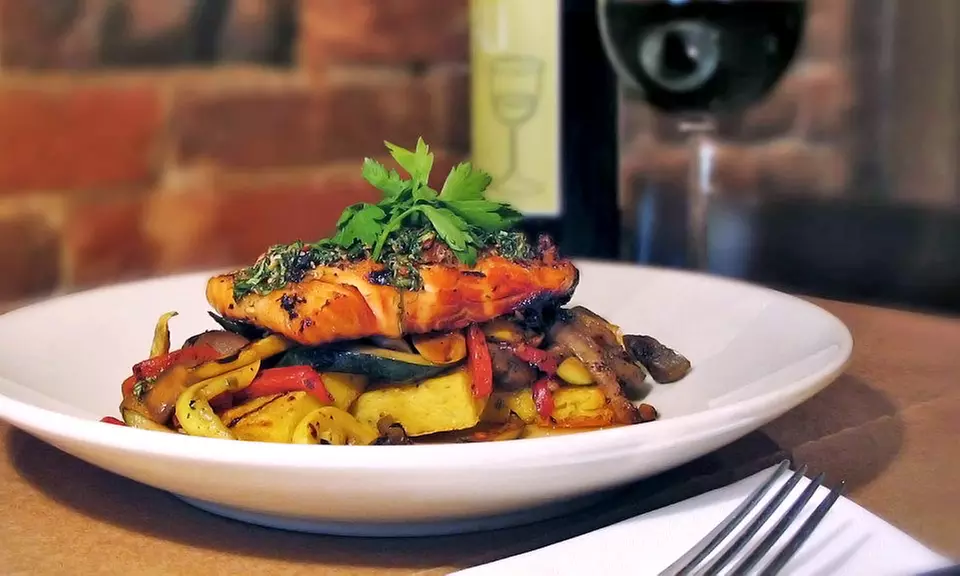 Italian Cuisine for Lunch or Dinner at Asiago's Restaurant & Wine Bar (Up to 44% Off). Three Options Available. - Primary Image