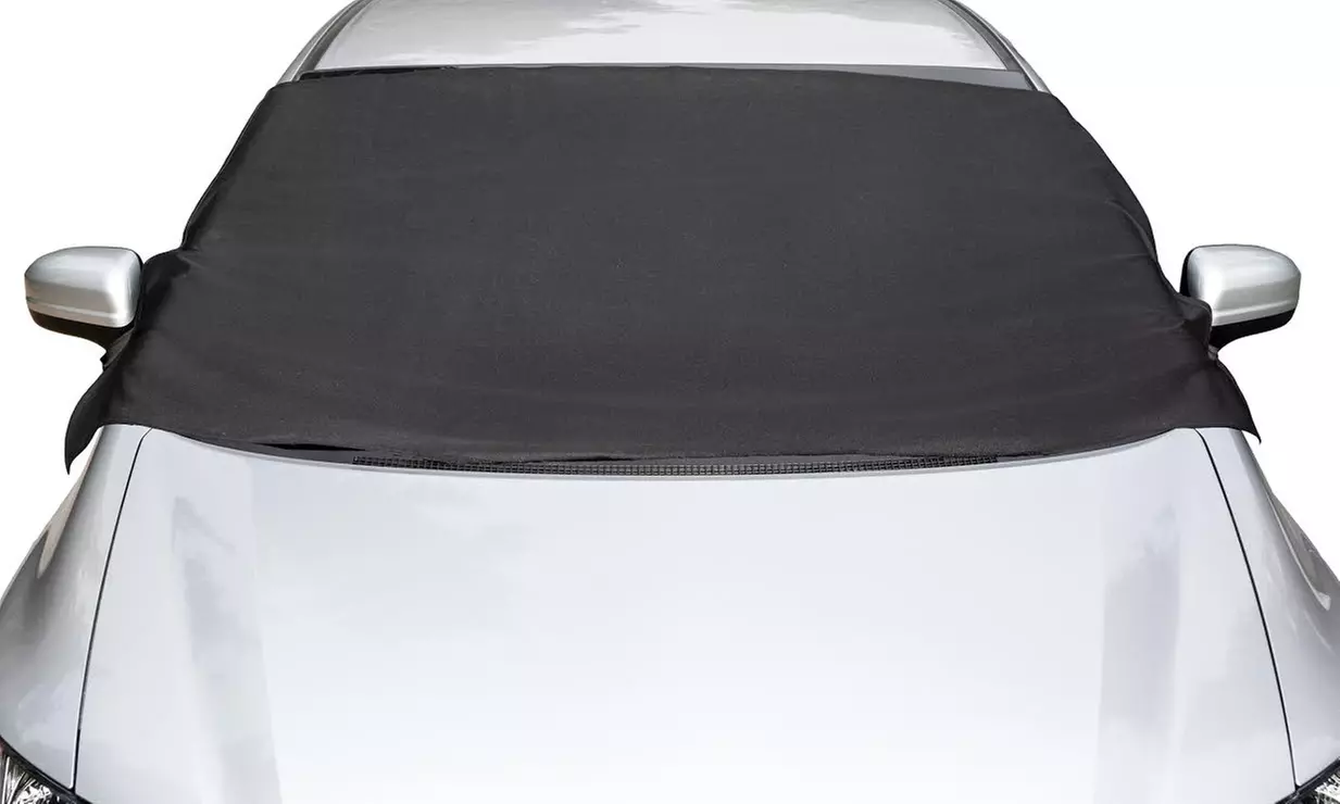 Heavy-Duty Snow and Ice Deflector Windshield Cover - Primary Image