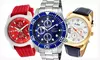 Designer Chronograph Watch (Up to 92% Off). 18 Options Available from Multiple Brands. Free Shipping and Returns.