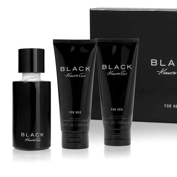 kenneth cole black for her gift set