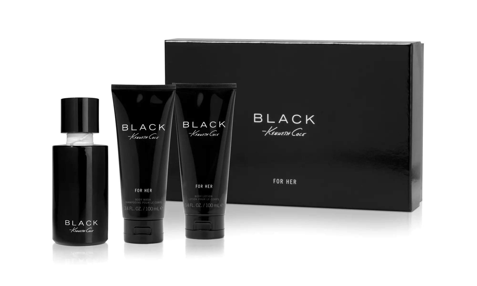 Kenneth Cole Black Eau de Parfum for Her 3-Piece Gift Set - Primary Image