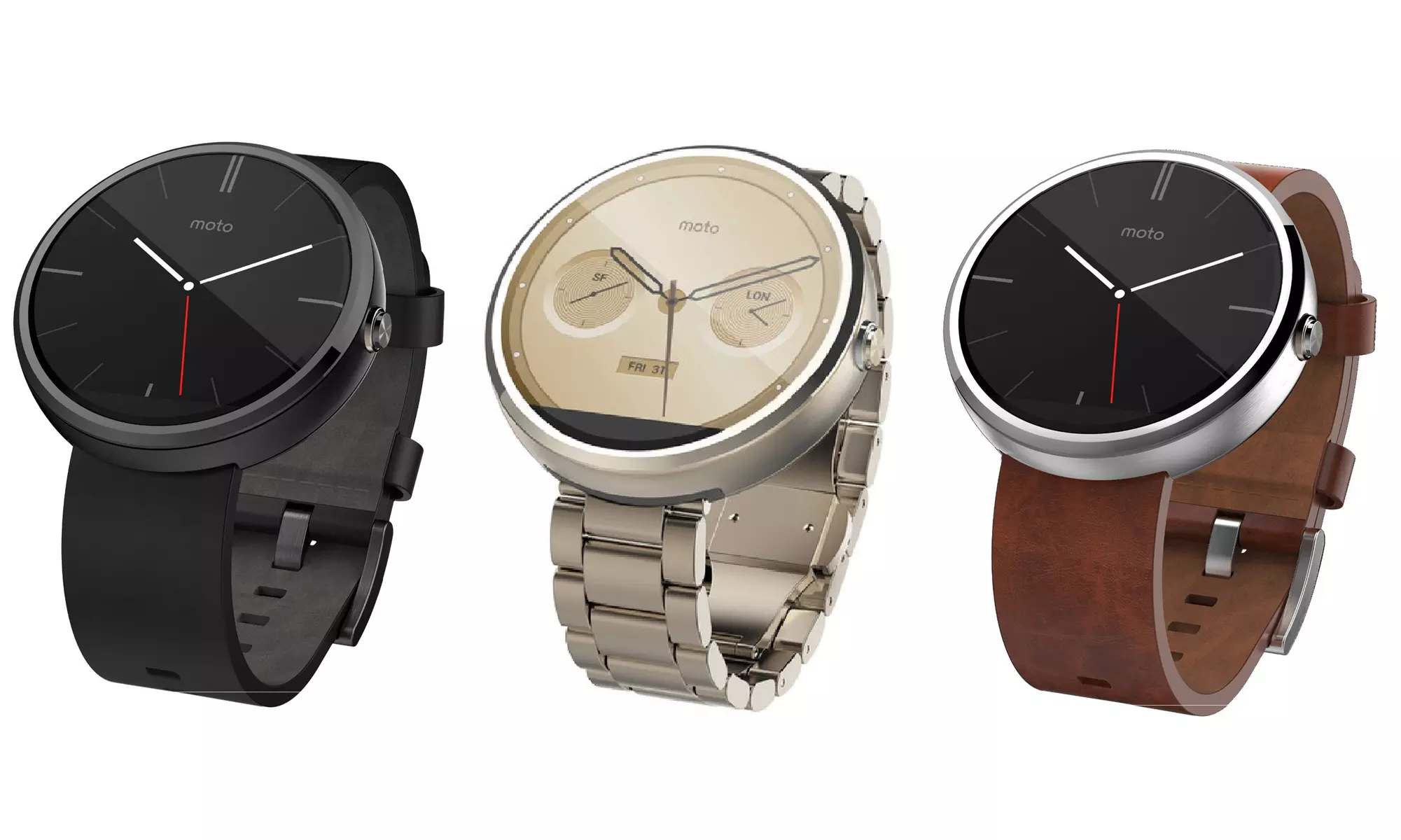 Motorola Moto 360 Smartwatch (Refurbished) - Primary Image