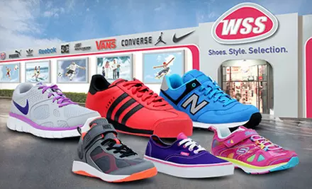 Shoes and Accessories at WSS Footwear (Up to Half Off). Two Options Available. - Primary Image
