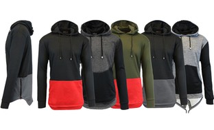 Men's Solid and Marled Hooded Pullovers