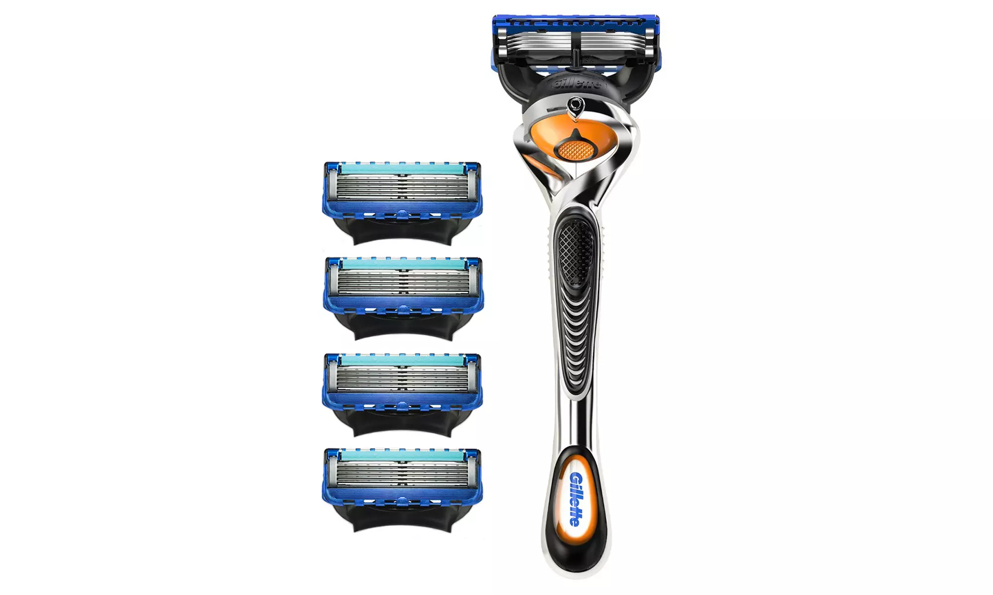 Gillette Fusion ProGlide Flexball Manual Razor (£7.99) With 4 Blades (£17.99) or With 8 Blades (£22) (Up to 33% Off) - Primary Image
