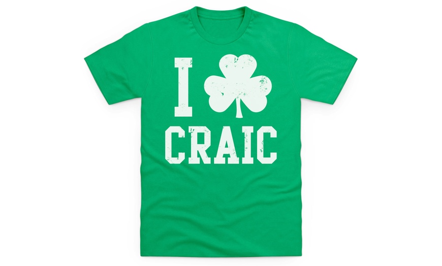 Image 2: Men's I Love Craic T-Shirt 