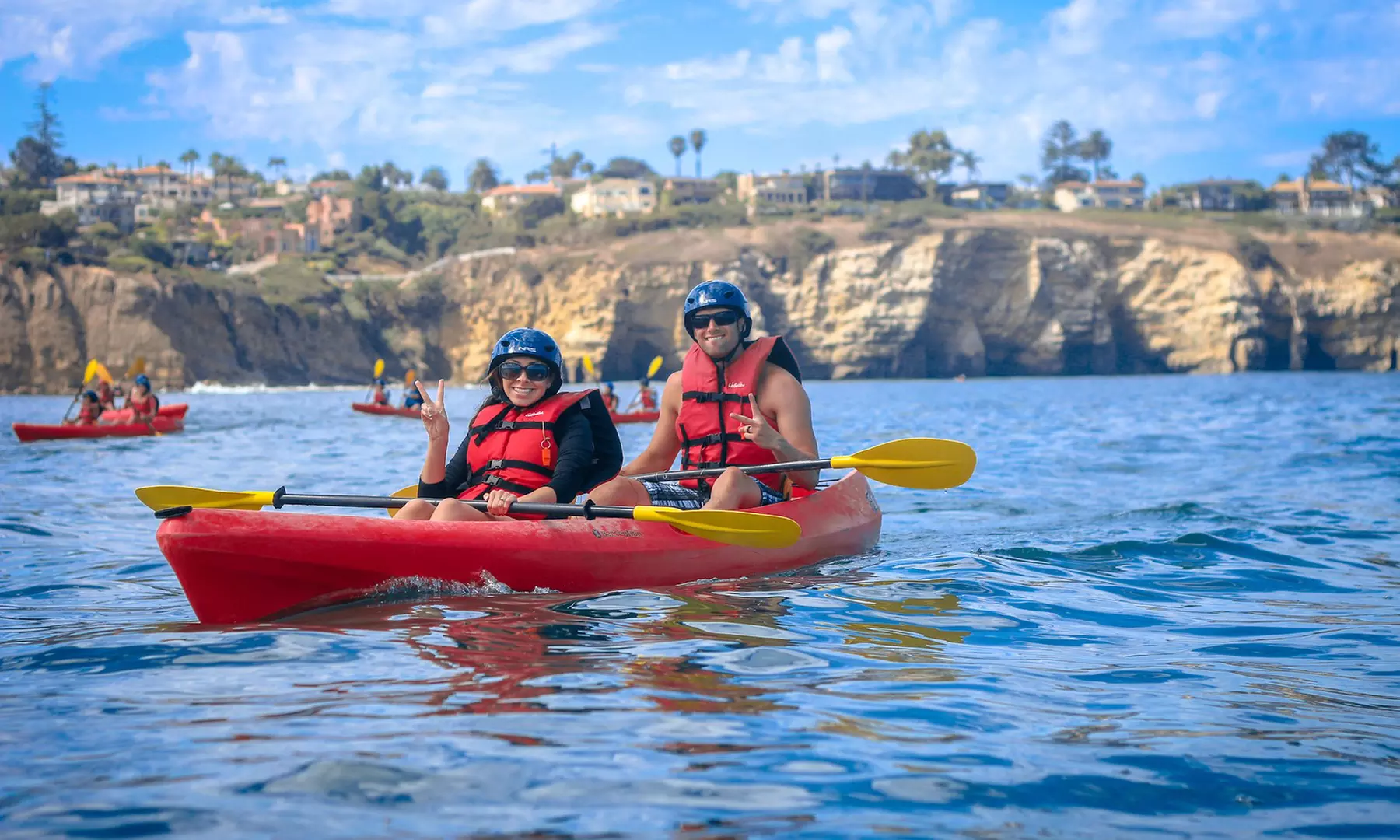 90-Minute Sunset Double-Kayak Tour of La Jolla or Coronado for Two from Bike & Kayak Tours (51% Off) - Primary Image