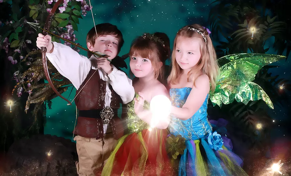 Costumed Photo Shoot for One, Two, or Three Kids with Print at Enchanted Fairies Studio (Up to 90% Off) - Primary Image