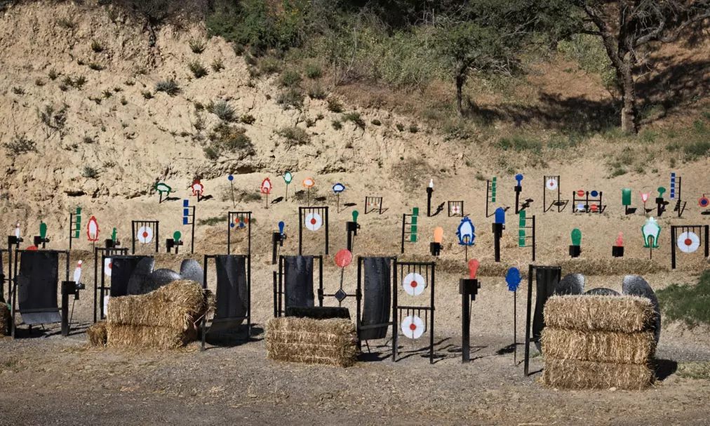Pistol-Shooting Experience with Intro Lesson and Rentals for Two or Four at Oak Tree Gun Club (41% Off) - Second Medium