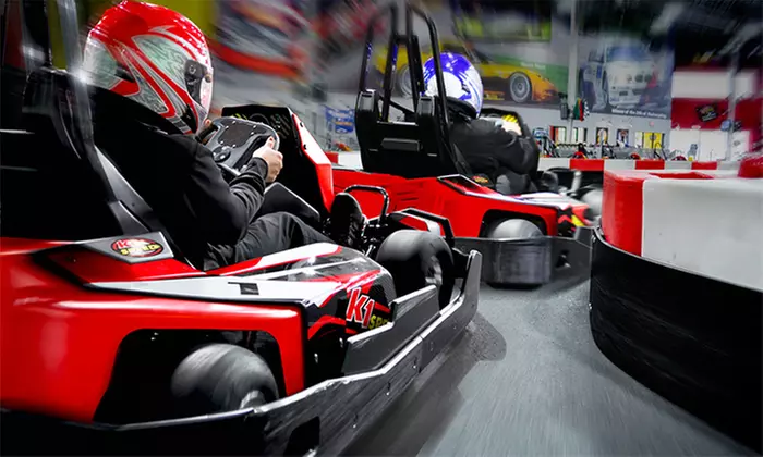 $44 for a Racing Package with Four Races and Two Yearly Licenses at K1 Speed (Up to $91.96 Value) - Primary Image