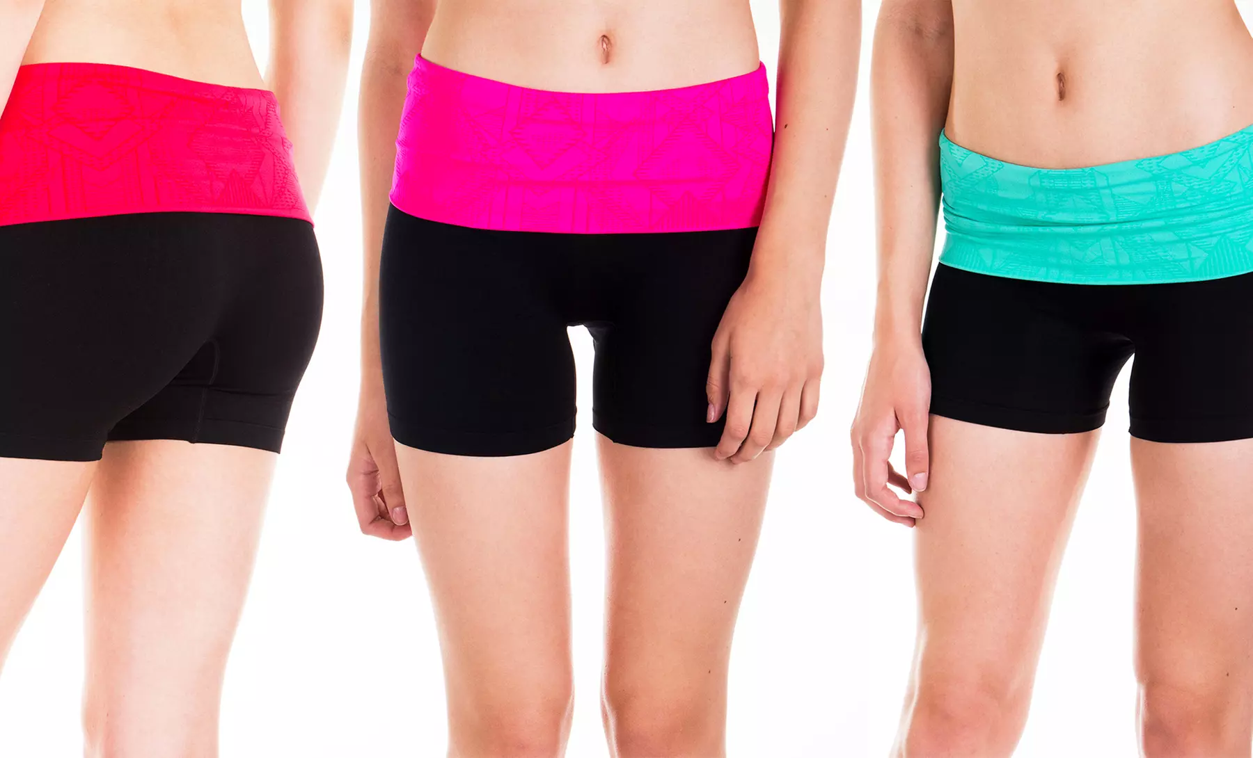 Cotton Cantina Fold-Over Juniors Shorts - Primary Image
