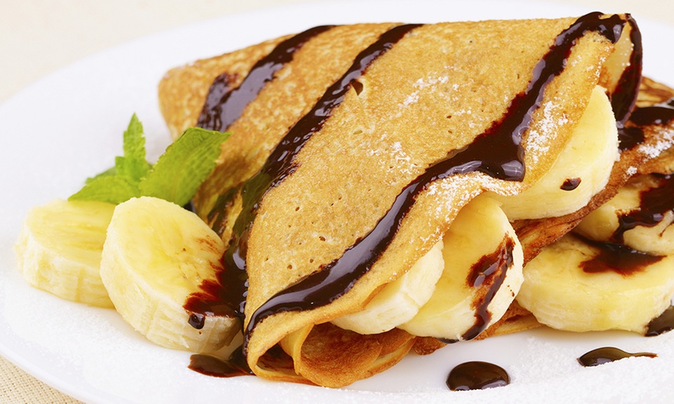 Crêpe opt. mit Heißgetränk To Go