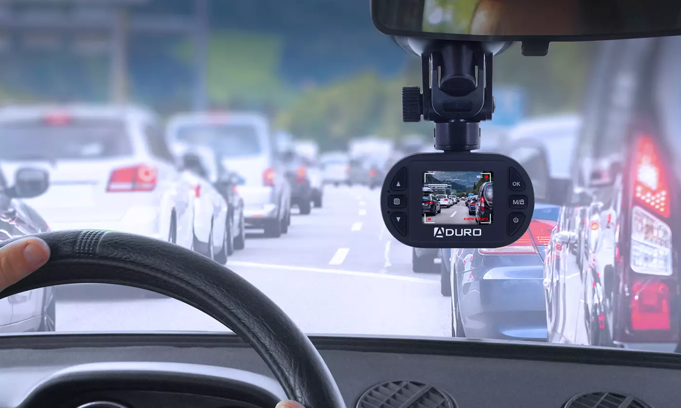 Aduro U-Drive Pro HD DVR Dash Cam with Night Vision - Primary Image