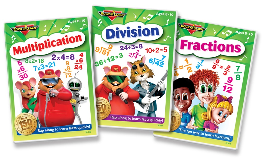 Rock 'N Learn Math/Science DVDs | Groupon Goods