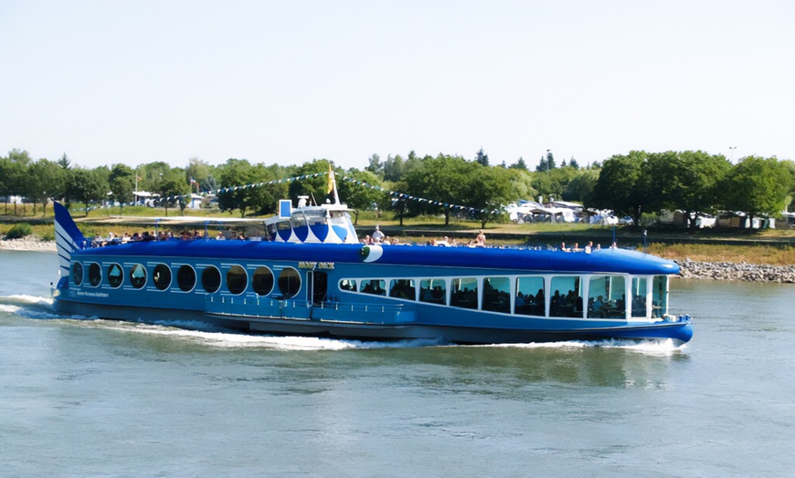 Image 1: Ticket für eine Rundfahrt auf dem Rhein - Sightseeing-Tour mit Guide