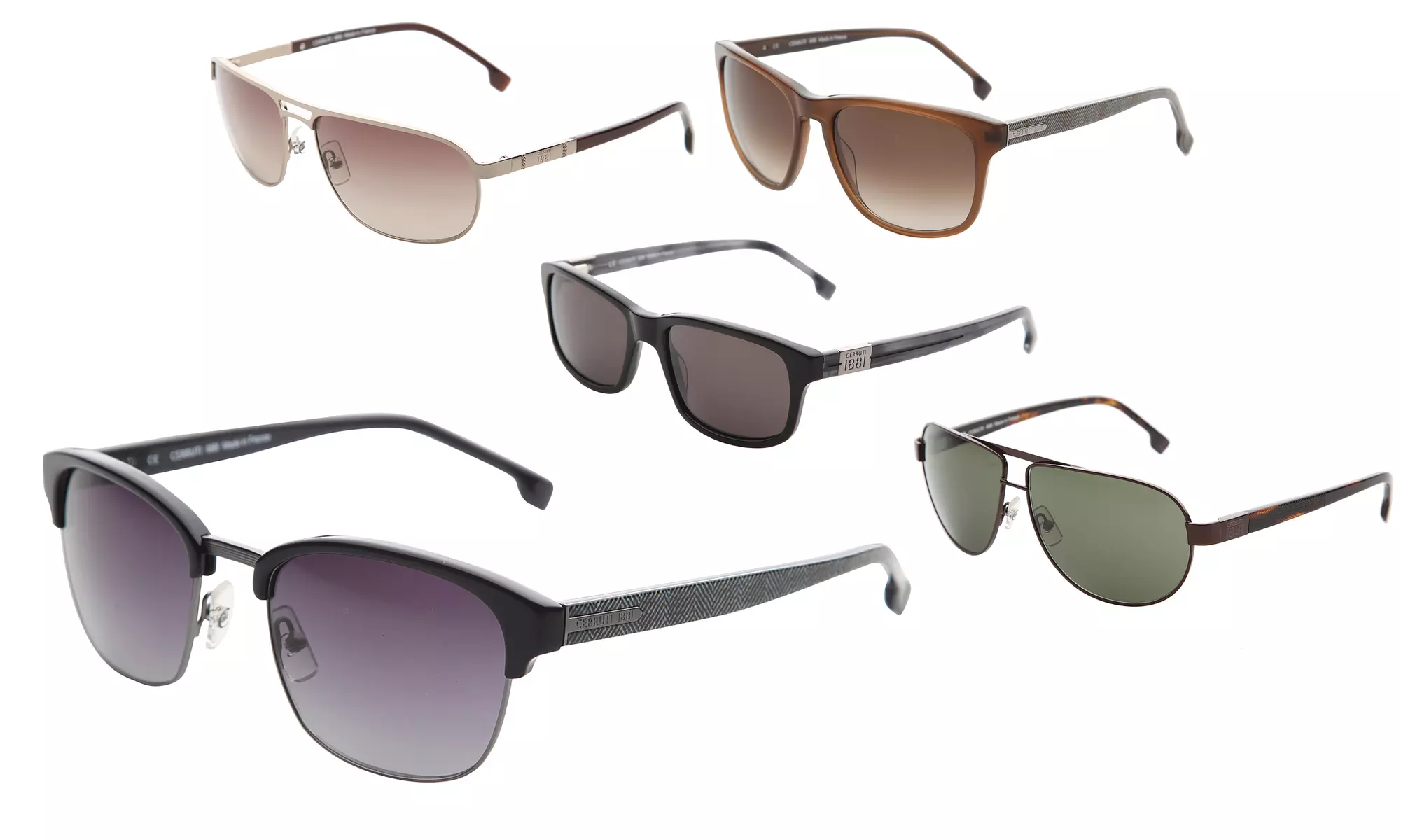Lunettes de soleil mixtes Cerruti 1881, 14 modèles au choix, à 39,90€ (73% de réduction) - Primary Image
