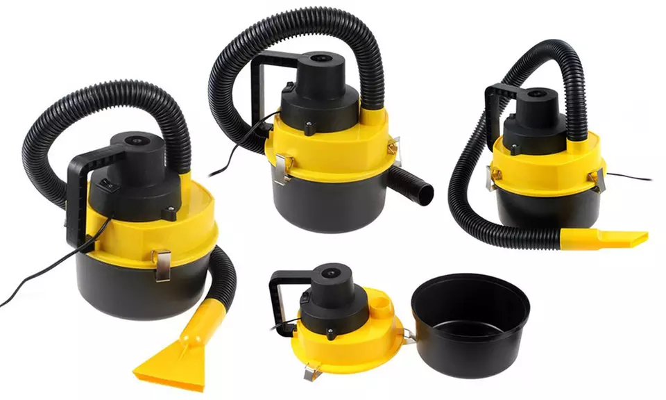 Aspirateur portable 4,5 L, facile à transporter et sans sac