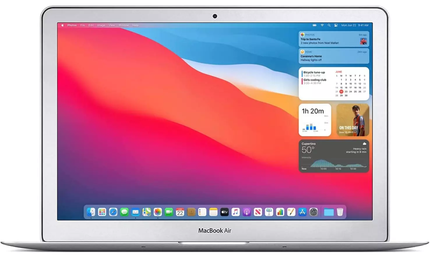 Refurbished Apple MacBook Air 13 Inch Laptop 2017 Core i5 1.8GHz 8GB RAM 128GB SSD A1466 - Primary Image