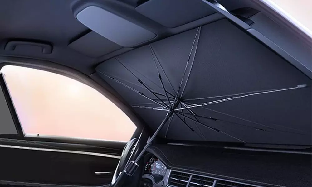 Pare-soleil parapluie pour pare-brise - Primary Image