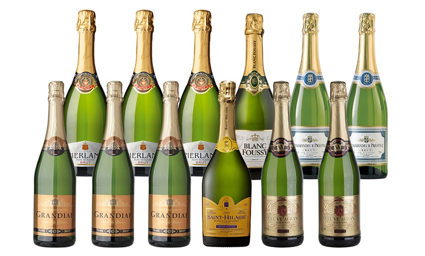 Image 1: Dozen French Sparkling Wine