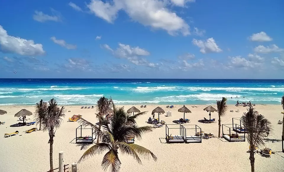 All-Inclusive Stay at Grand Oasis Cancun with Airfare. Price/Person Based on Double Occupancy. Includes Taxes and Fees. - Primary Image