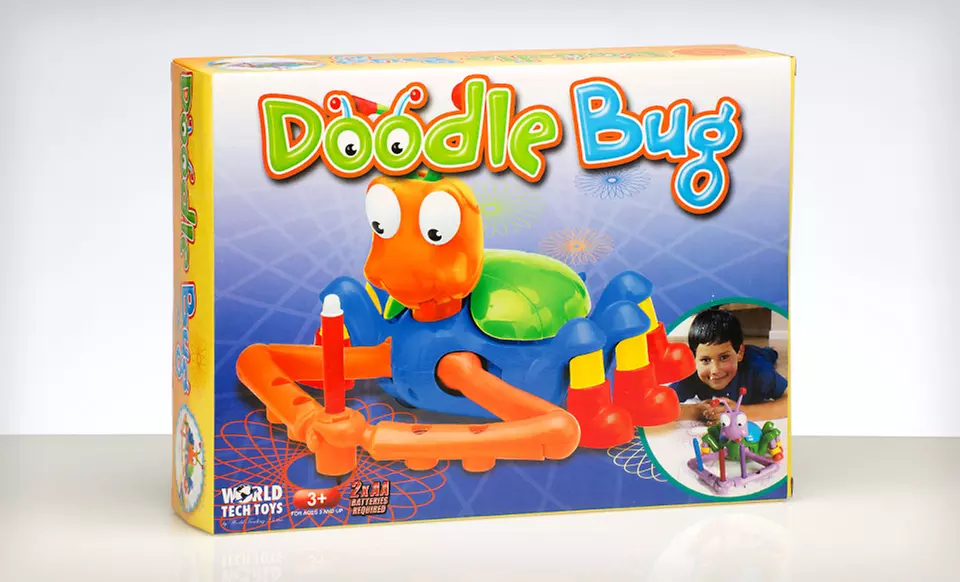 $17.99 for World Tech Toys Doodle Bug Spiral Art Drawing Robot from World Tech Toys ($39.95 List Price). Free Shipping. - Second Medium
