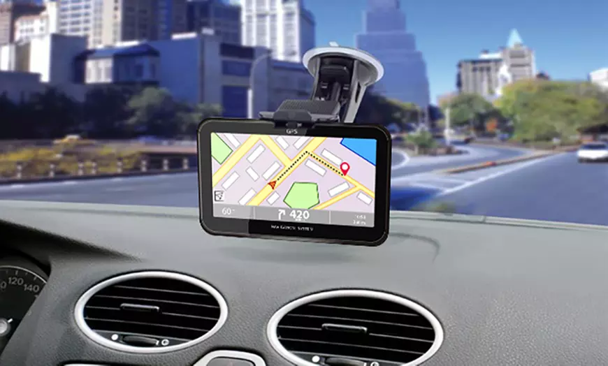 Image 1: GoSmart GPS Navigation System