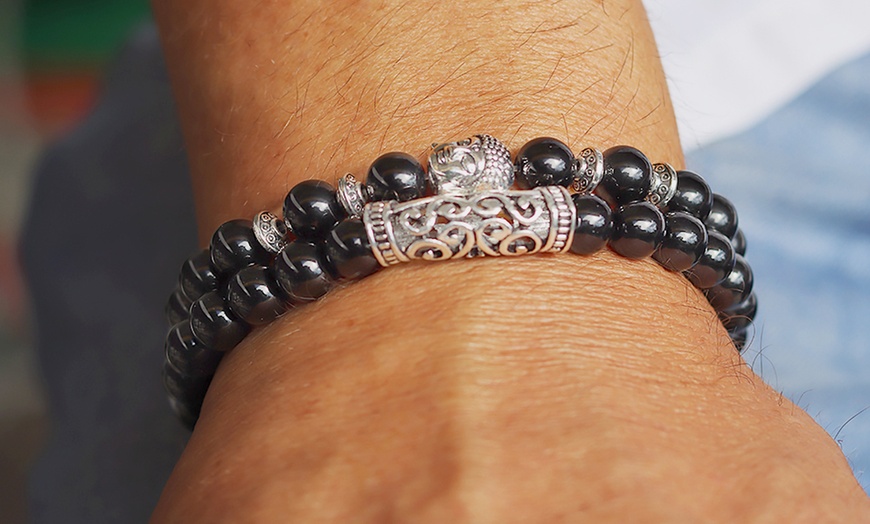 Image 2: 1, 2 ou 3 bracelets Buddha